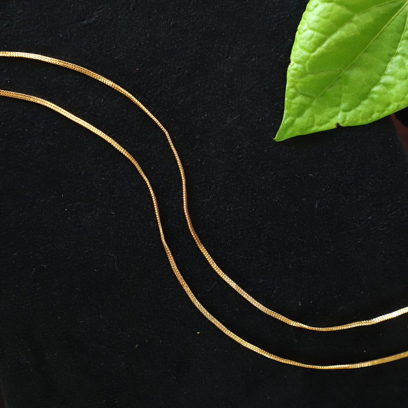 padarasam design golden anklets