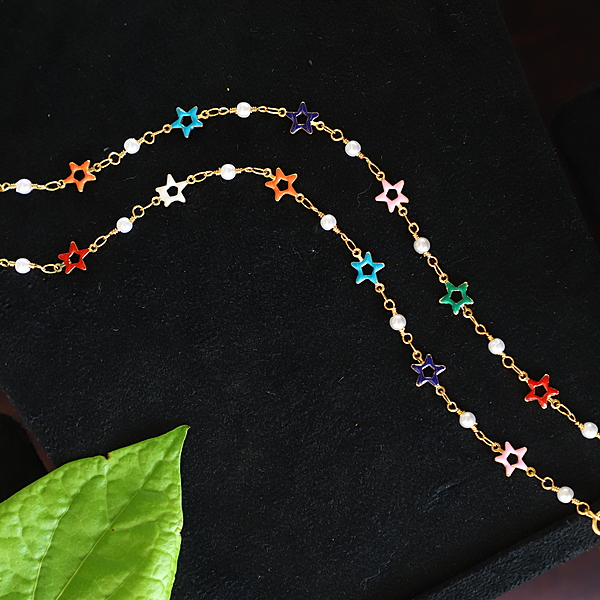 Antic silver finished Anklet for adults - Flower designed