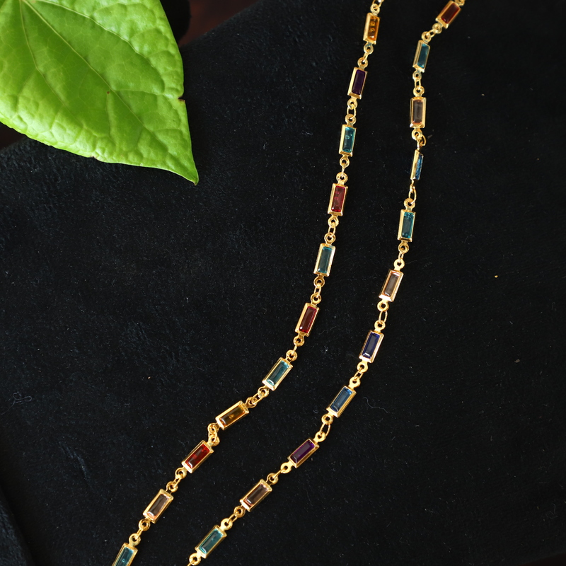 Antique silver anklets - full floral design