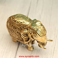 Brass Elephant  - 5 Inch Height