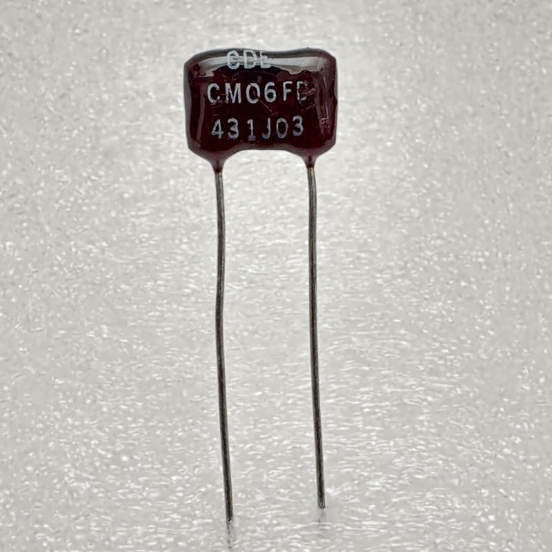 CDE - Silver Mica Capacitors 430pF 500V 5% Radial-Leaded - CM06FD431J03 CDE - Silver Mica Capacitors 430pF 500V 5% Radial-Leaded - CM06FD431J03