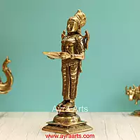 Brass Deep Lady Deepa Lakshmi - 12 Inch Height