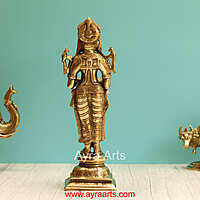 Brass Deep Lady Deepa Lakshmi - 12 Inch Height