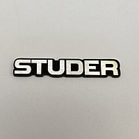 Replacement Metal Logo for STUDER - ML-SDR-01 Replacement Metal Logo for STUDER - ML-SDR-01