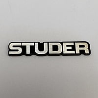 Replacement Metal Logo for STUDER - ML-SDR-01 Replacement Metal Logo for STUDER - ML-SDR-01