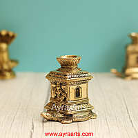 Brass Tortoise Tulasi Diya - 3.5 Inch Height