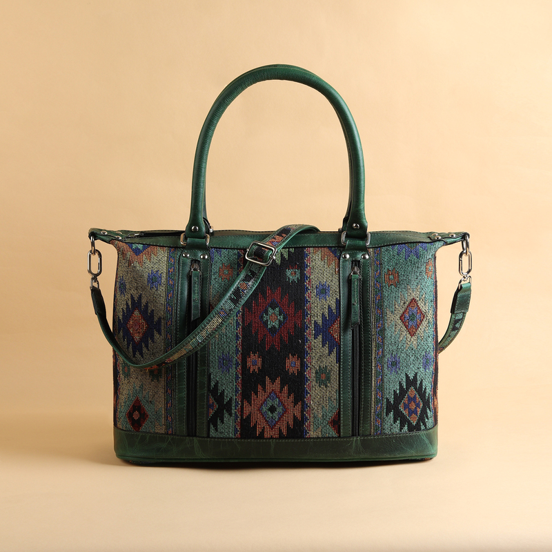 CONVERTABLE SATCHEL VERDE