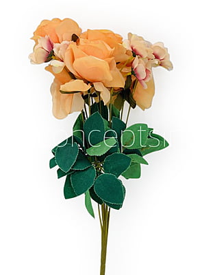 Rose Bunch with Flowers & Fern