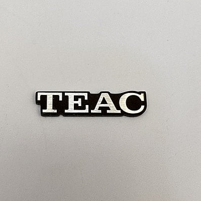 Replacement Metal Logo for TEAC - ML-TEC-01 Replacement Metal Logo for TEAC - ML-TEC-01