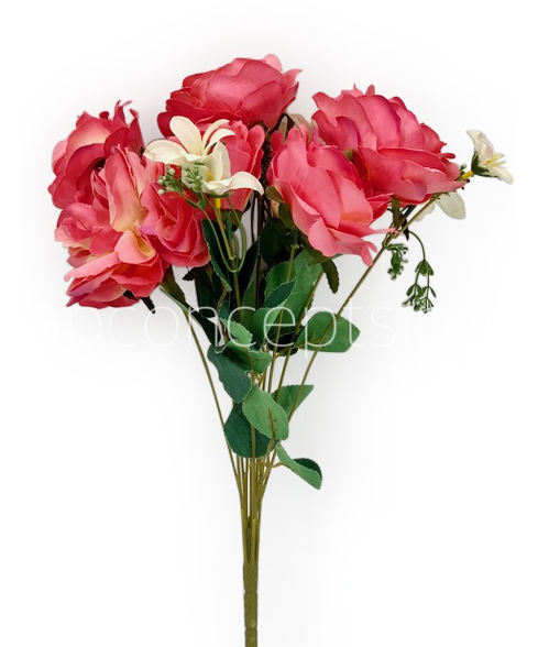 Rose Bunch with Flowers & Fern