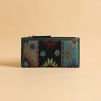 LONG ZIP WALLET VERDE