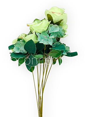 Rose Bunch with Flowers & Fern