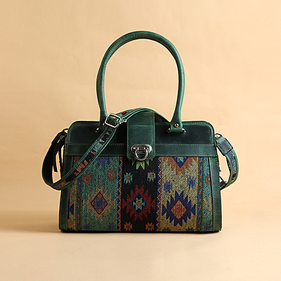 SATCHEL SILOUETTE VERDE