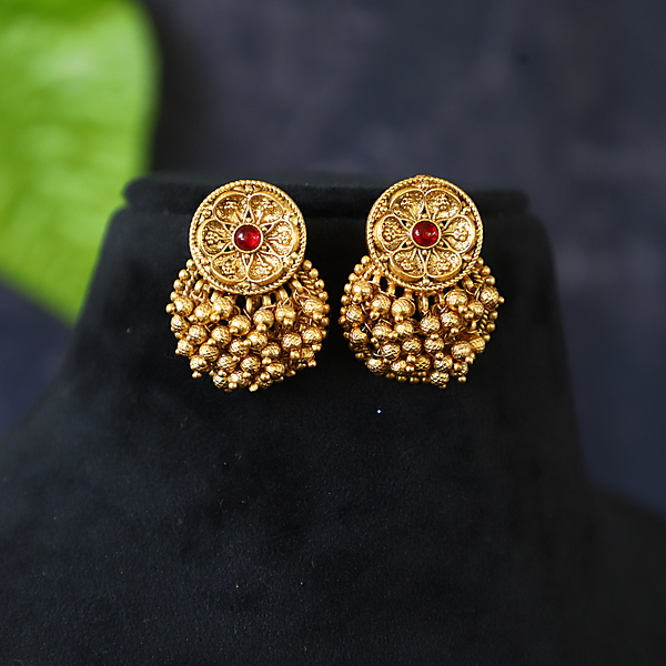 Pearls with Flower Stud