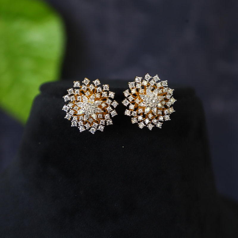 Trend look stone stud