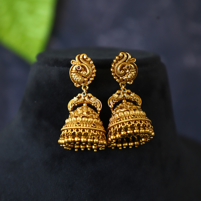 MAYURA GOLD JHUMKA