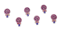 Lollipop Accessories - Purple