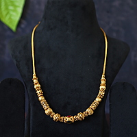 Antique drop design with cute stone neck piece