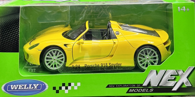 Porsche 918 Spyder | 1:24 | Welly