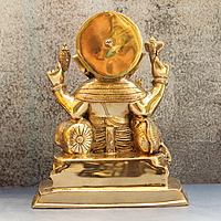 Brass Ganesha Idol - 12 Inch Height