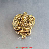 Brass Ganesha Storage Box - 3.5 Inch Length