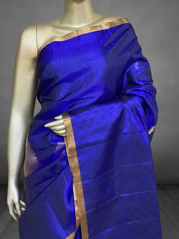 Bhagyam - The Pure Kanchi Silk Saree in Mudras 19211