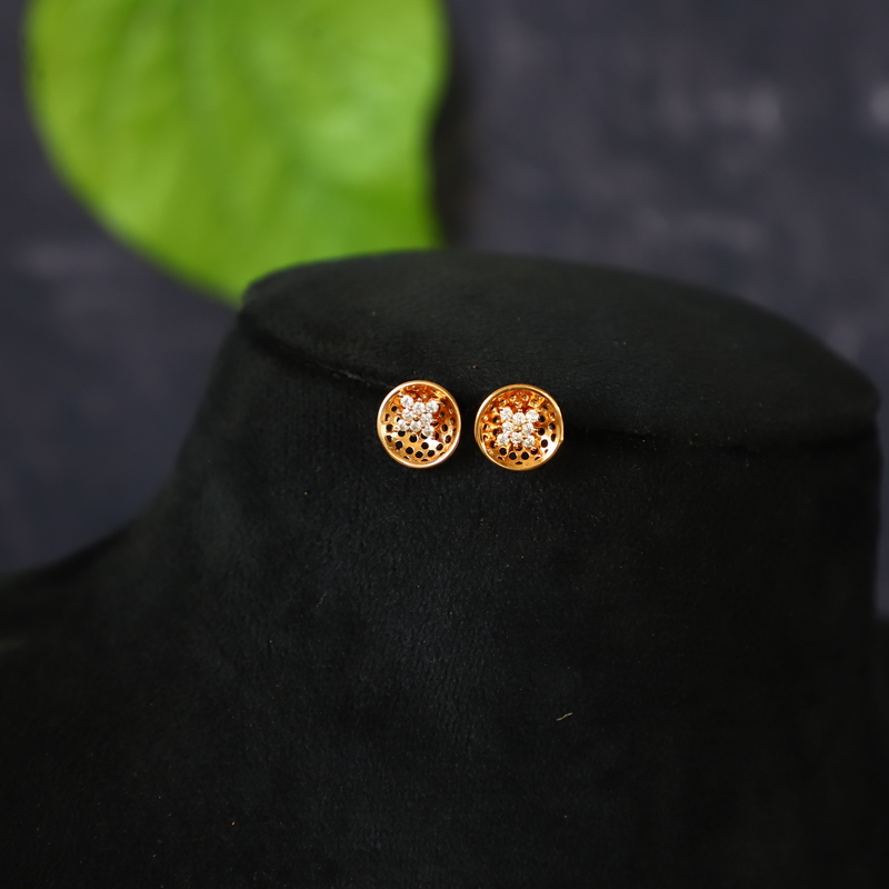 Rose  Gold  Replica Stud