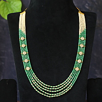 Rosegold finished simple chain with Pendant & Earings