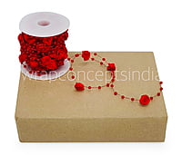 Pearl & Satin Rose String - Multicolour