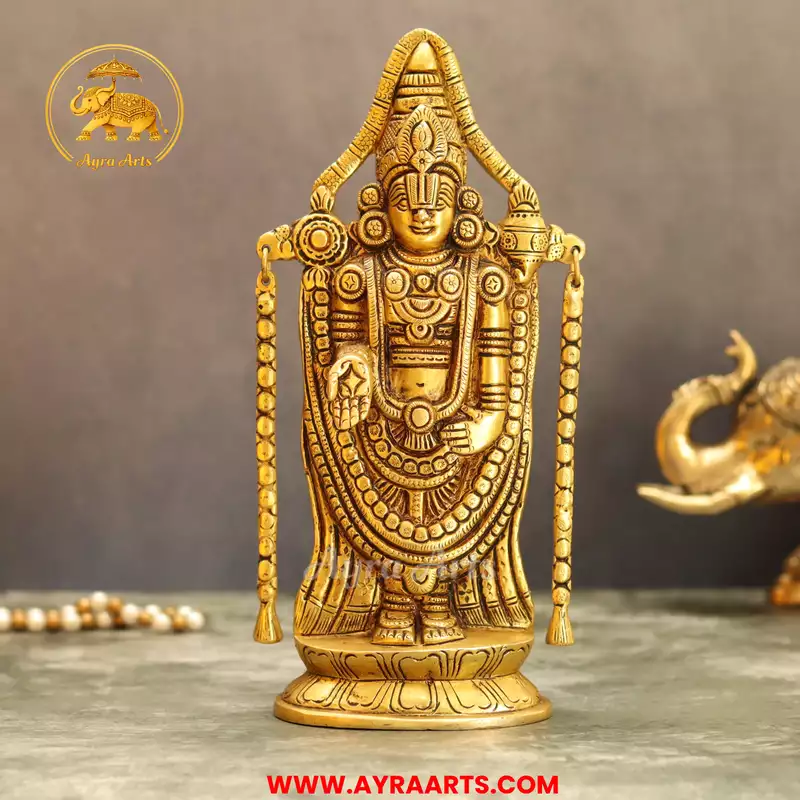 Brass Balaji 10.5 Inch Height