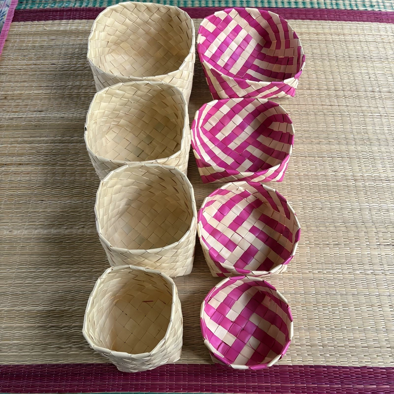 Palmyra Leaf Nesting Boxes