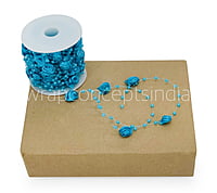 Pearl & Satin Rose String - Multicolour