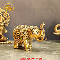 Brass Elephant- 5.5 Inch Height
