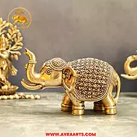 Brass Elephant- 5.5 Inch Height