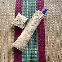 Palmyra Leaf Long Pouch