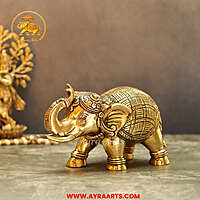 Brass Elephant- 5 Inch Height