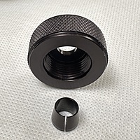 VAC - NAB Metal Hub Adaptor Black - NAB-BLK-SL VAC - NAB Metal Hub Adaptor Black - NAB-BLK-SL