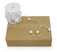 Pearl & Satin Rose String - Multicolour