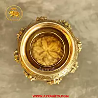 Brass Asta Lakshmi Kalash 5 Inch Height