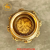 Brass Asta Lakshmi Kalash 5 Inch Height