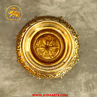 Brass Ashta Lakshmi Kalash 6 Inch Height