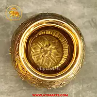 Brass Ashta Lakshmi Lota 6 Inch Height