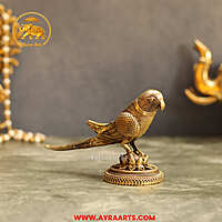 Premium Brass Parrot - 4 Inch Height
