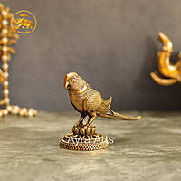 Premium Brass Parrot - 4 Inch Height