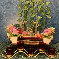 Radha Kishan Jhoola Gold Colour Radha Kishan Jhoola Gold Colour