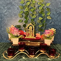 Radha Kishan Mandir Gold Colour Radha Kishan Mandir Gold Colour