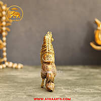 Premium Brass Horse Lifting Front Legs - 4.5 Inch Height