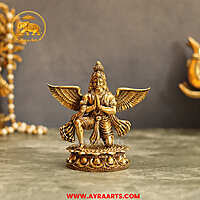 Premium Brass Garuda Idol - 5 Inch Height