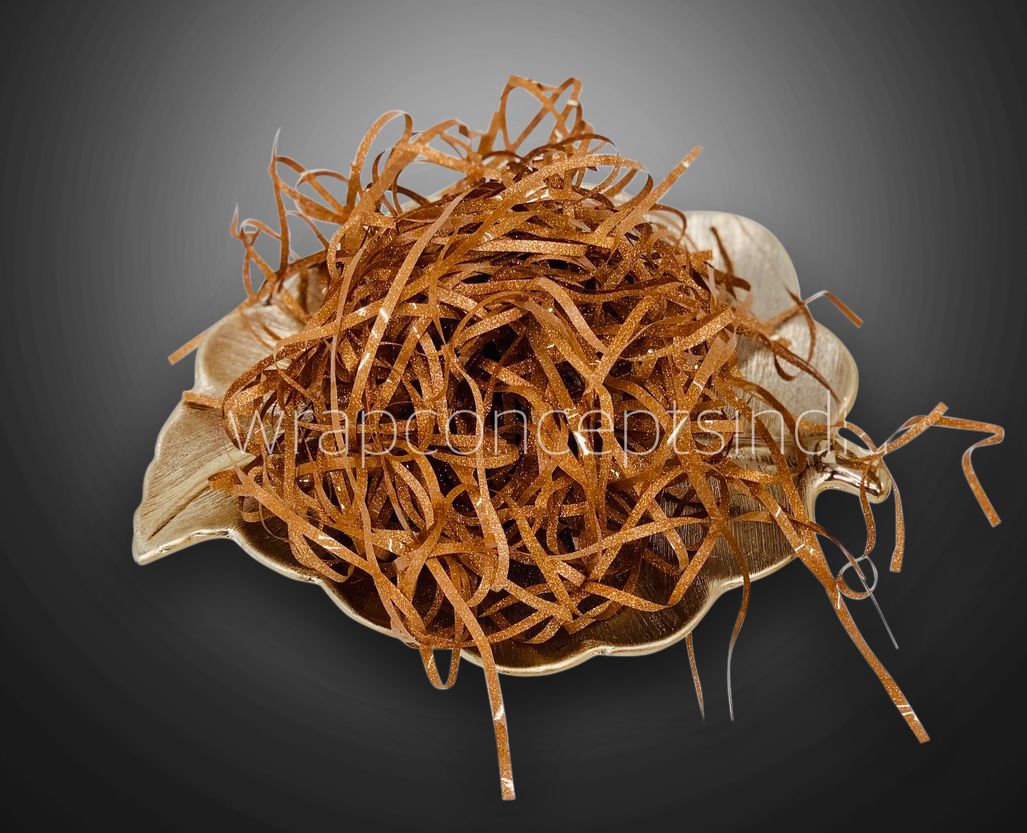 Metallic Paper Grass - Copper