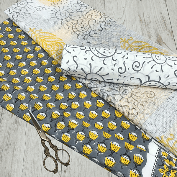 Sanganeri Block Print Suit Set #10